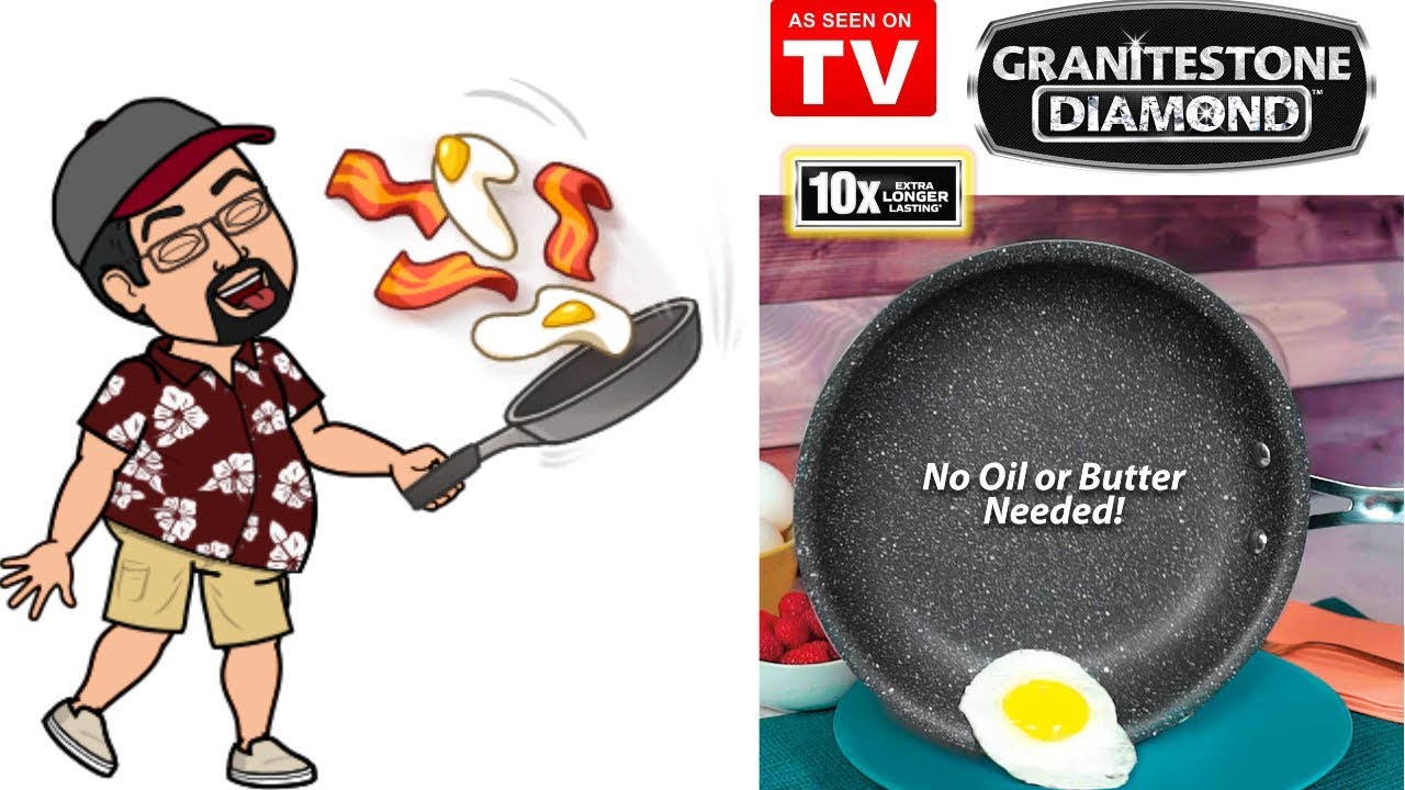 Granitestone Diamond  Pan Review -  AS SEEN ON TV