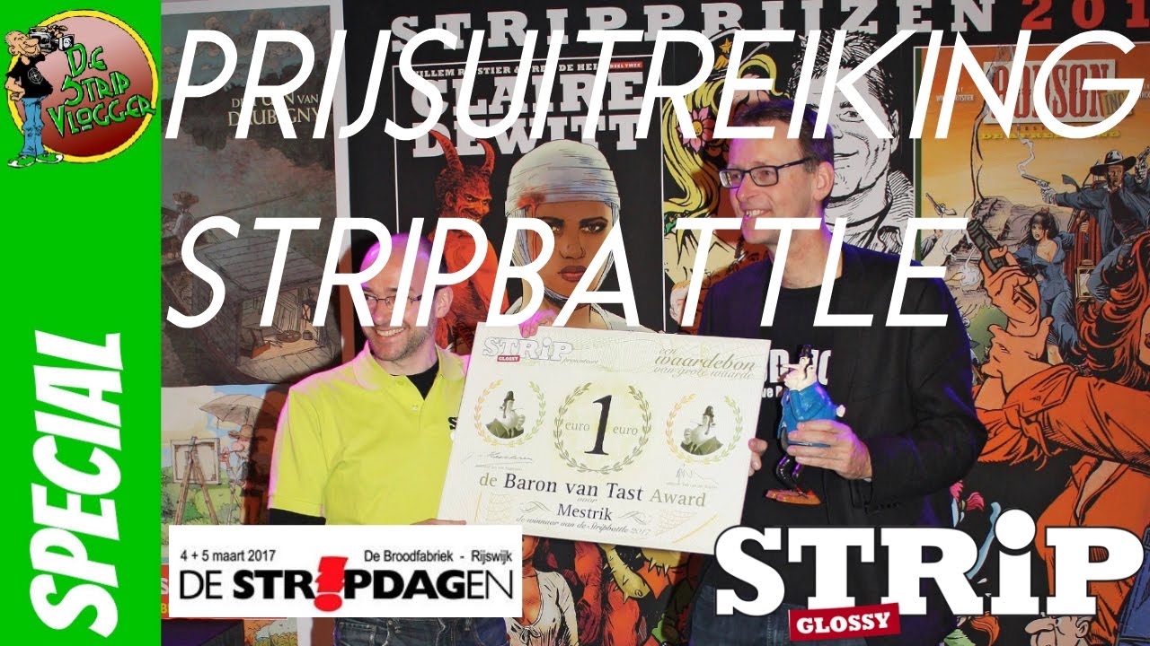 Stripdagen 2017 | Prijsuitreiking Stripbattle