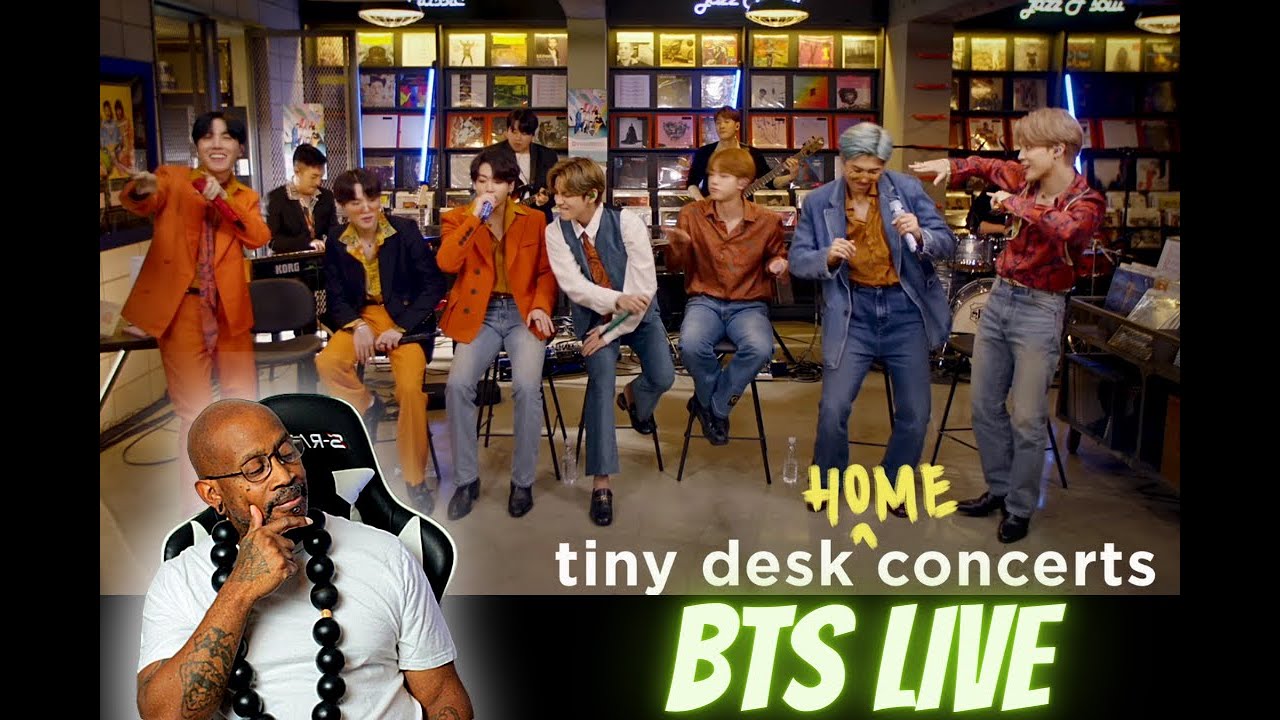 HIPHOP OG REACTS TO -  BTS TINY DESK CONCERT