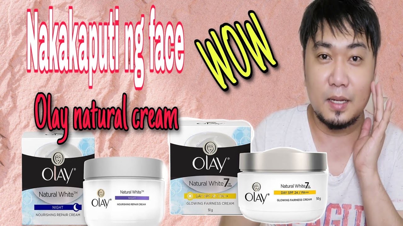OLAY NATURAL WHITE FAIRNESS CREAM || DAY & NIGHT CREAM || REVIEW