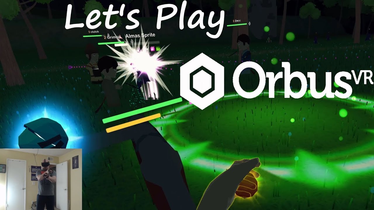 Let's Play Orbus VR(The First VR MMO)!