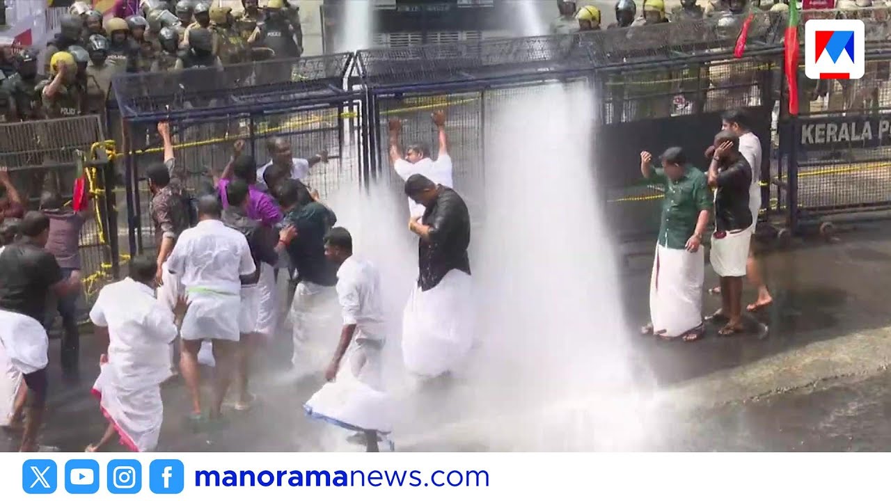 ശബരിമല സ്വർണ്ണക്കൊള്ള: മന്ത്രി വി.എൻ. വാസവന്റെ ഓഫീസിലേക്ക് ബിജെപി മാർച്ച് ​|  BJP | Protest