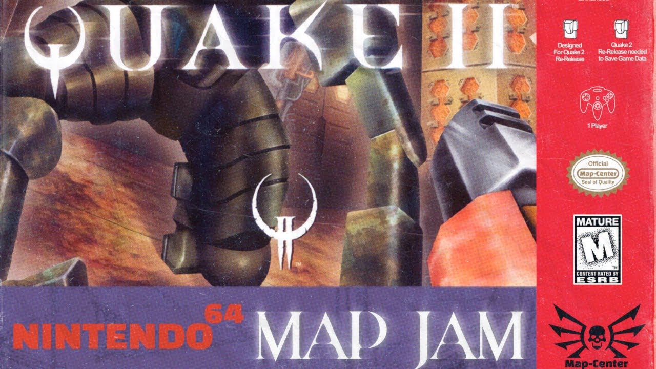Quake II Remaster - N64 Map Jam Playthrough (Hard Difficulty)