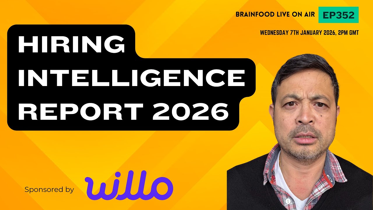 Brainfood Live On Air, выпуск 352: Анализ рынка труда к 2026 году