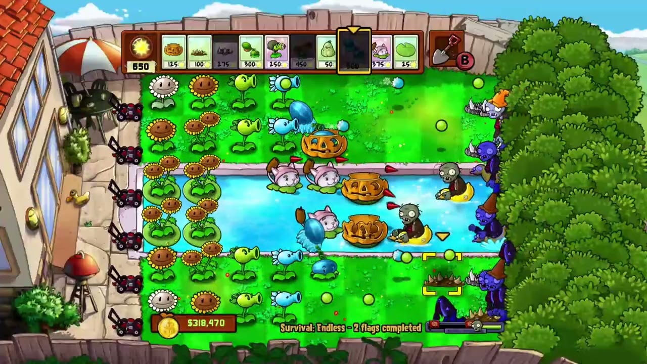 Plants vs zombies