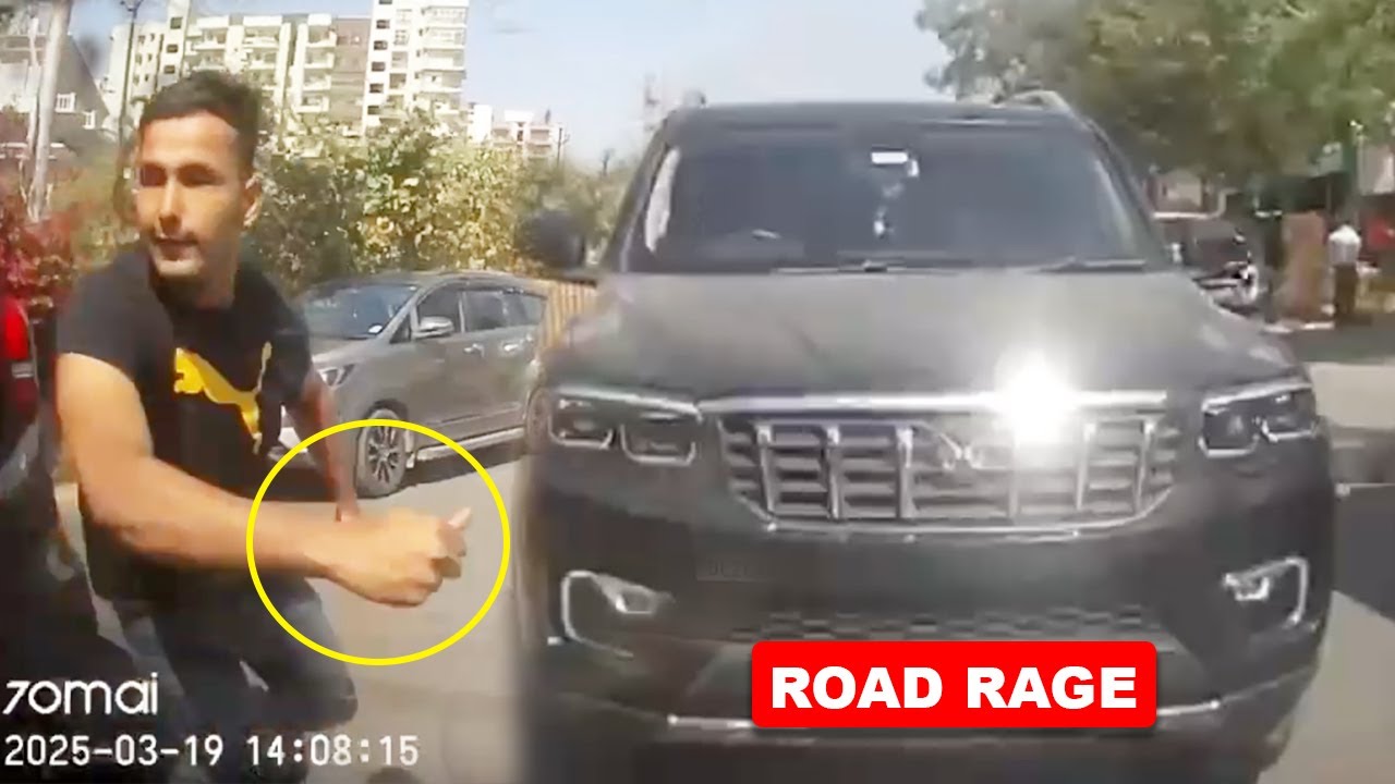 Black Scorpio, Illigeal Hooter, Tinted Glass और सड़क पर दबंगई 🤬