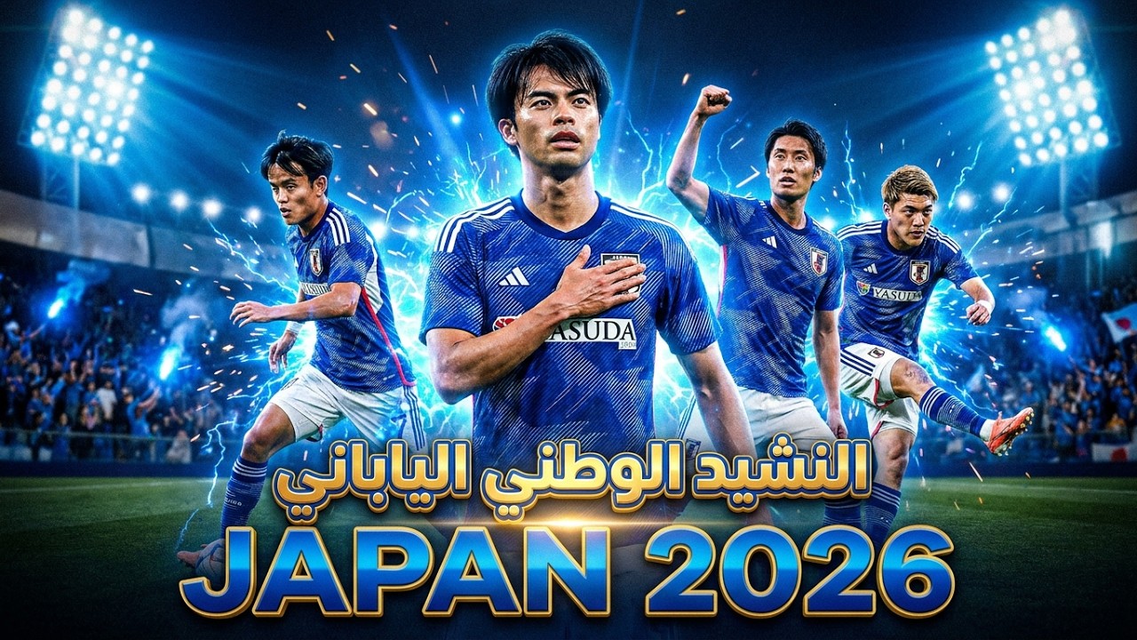 JAPAN NATIONAL TEAM SONG 2026 🇯🇵🔥 | Blue Samurai World Cup Anthem