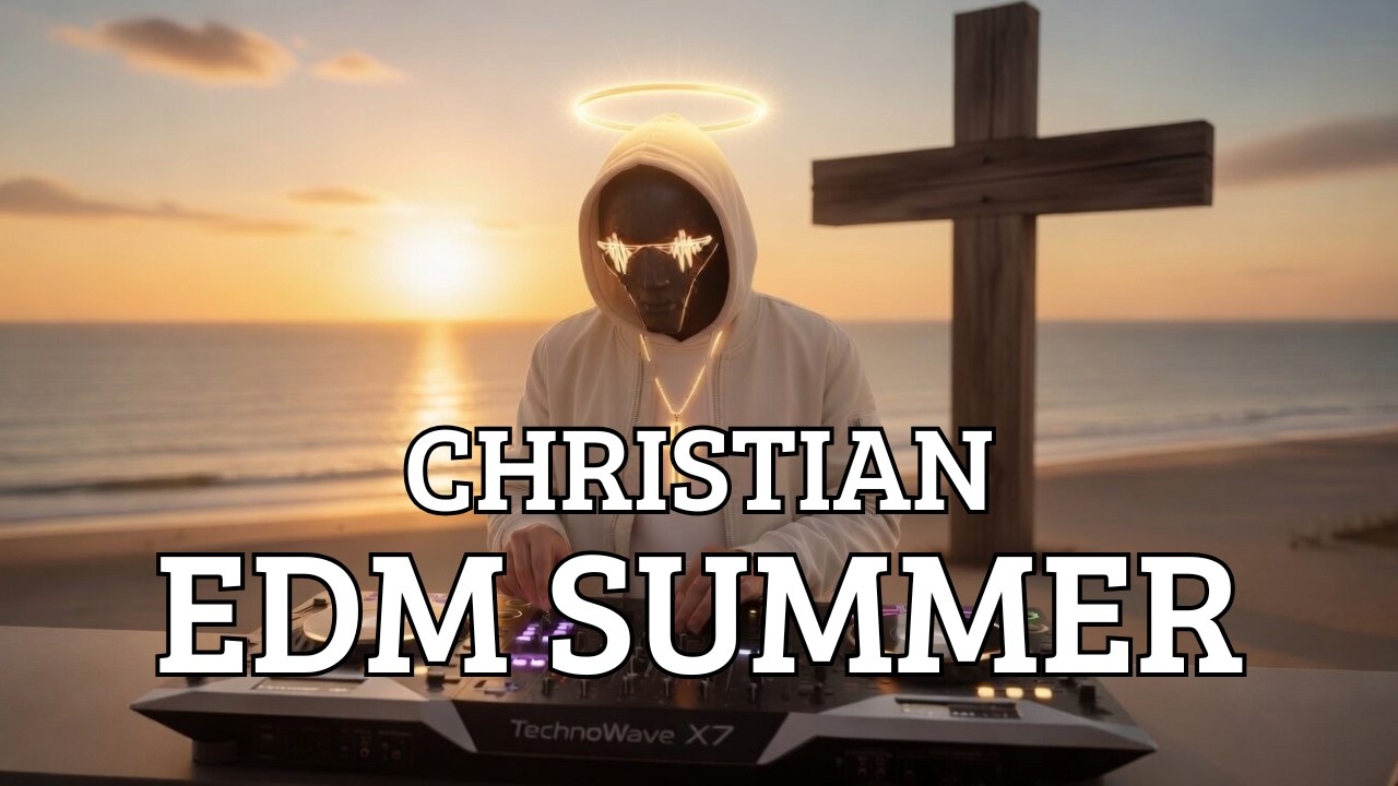 Christian Summer EDM Mix ☀️ Chill Techno Worship ✝️ (Sunset Vibes & Relaxing Jesus Music 2026)
