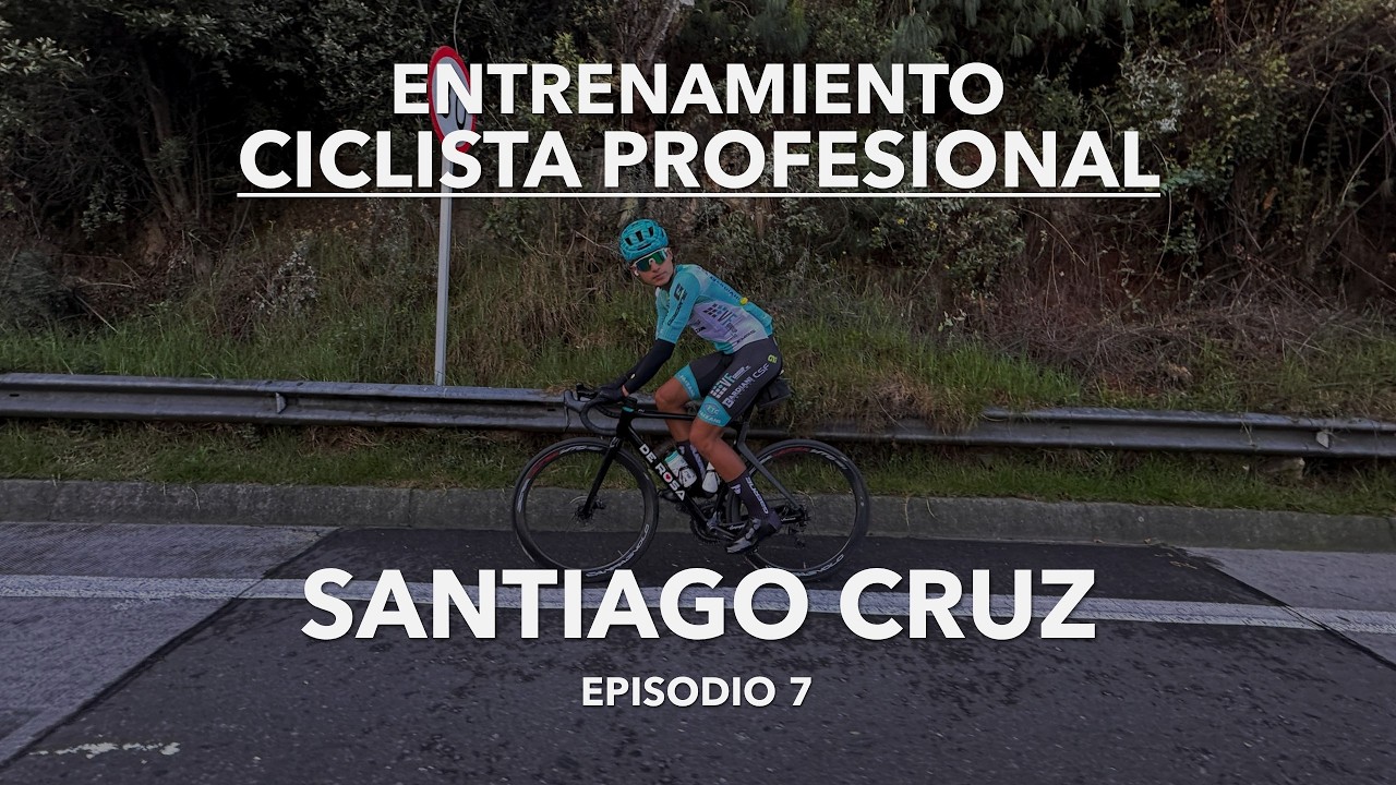 ENTRENANDO CON UN CICLISTA PROFESIONAL | Edward Santiago Cruz Martínez