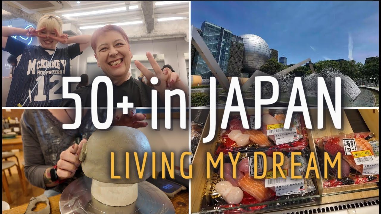 Living My Dream at 50+ | My Relaxing Term Break in Japan 🌸✨ #travel #japan #university #restarting