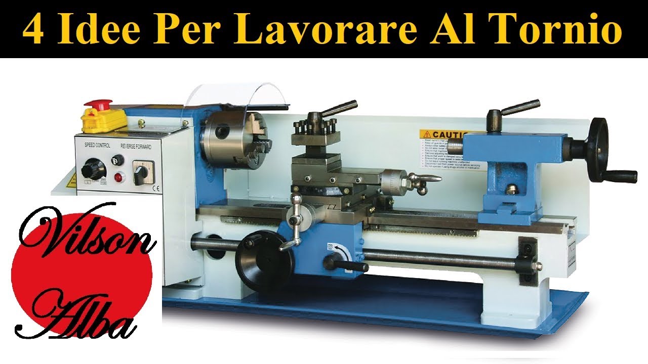 4 Idee - Trucchi Per Lavorare Al Tornio [ 4 Lathe Life Hacks ] Parte 4
