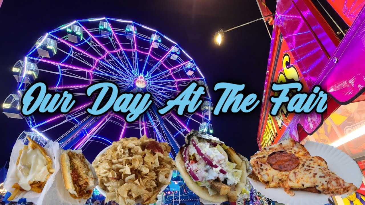 A DAY AT THE FAIR WITH ALOT OF FOOD Dunbar Pa