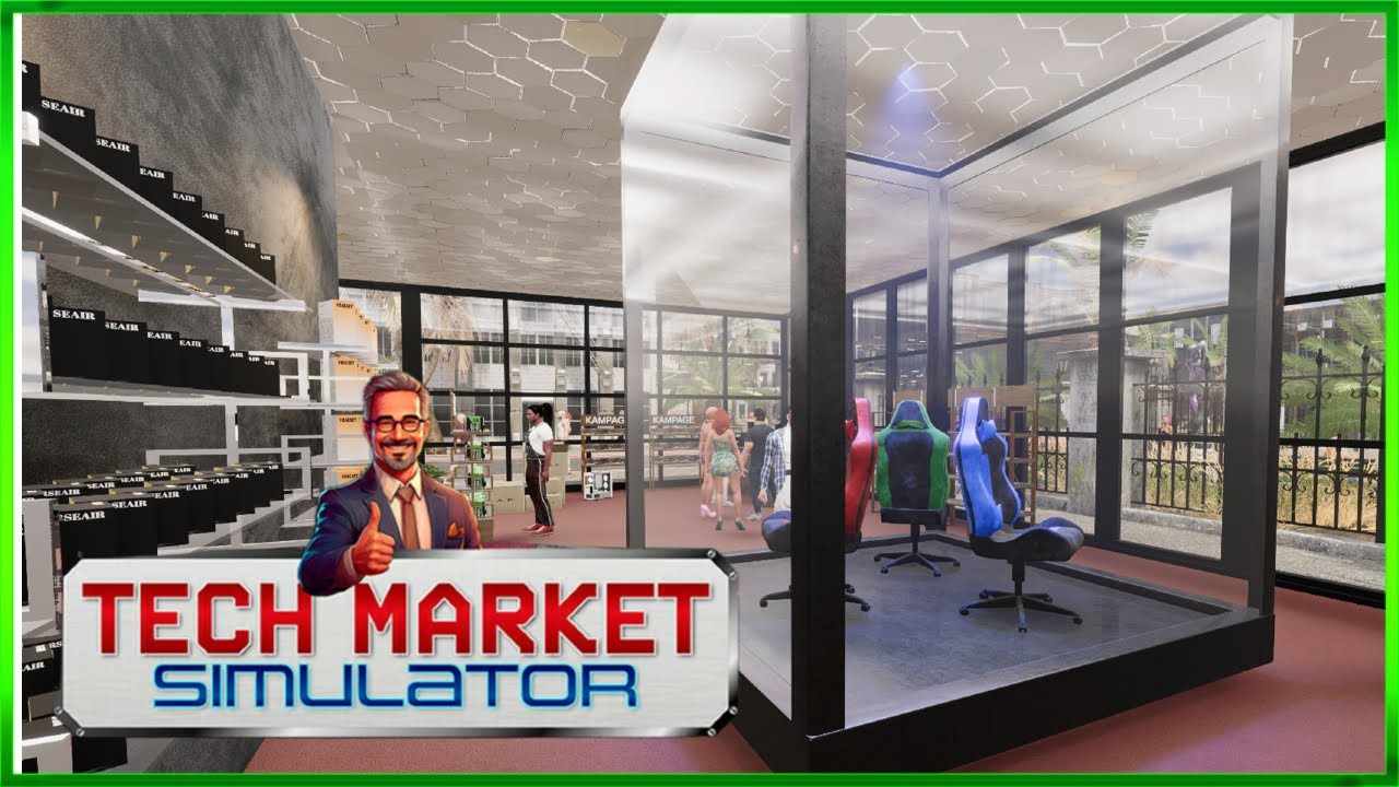 Can I Build the Best Tech Store in 2025 - Tech Market Simulator #1