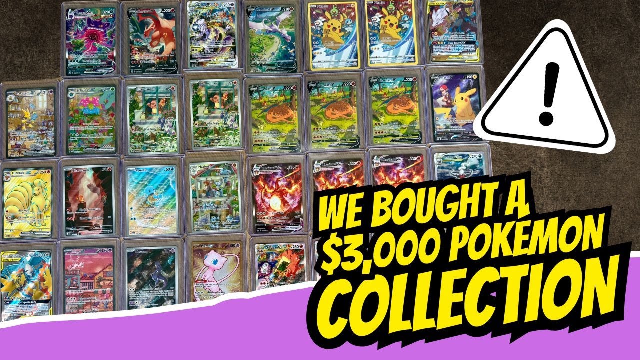 My Wife and I Bought a $3,000 Pokémon Card Collection!
