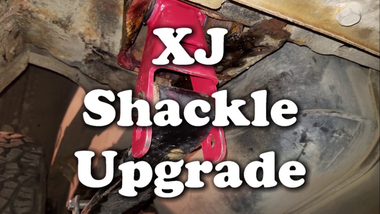 Installing Longer Spring Shackles -  Jeep Cherokee (XJ)