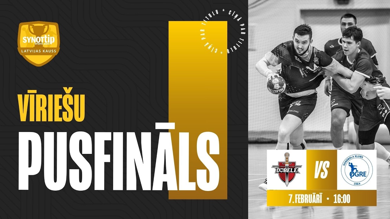 ZRHK TENAX Dobele 🆚 HK Ogre | PUSFINĀLS | Latvijas SynotTip kauss 2026