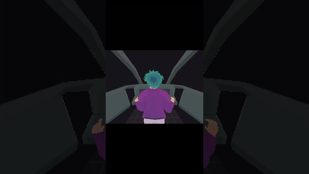12 hours straight of drawing pixel-art game poster.