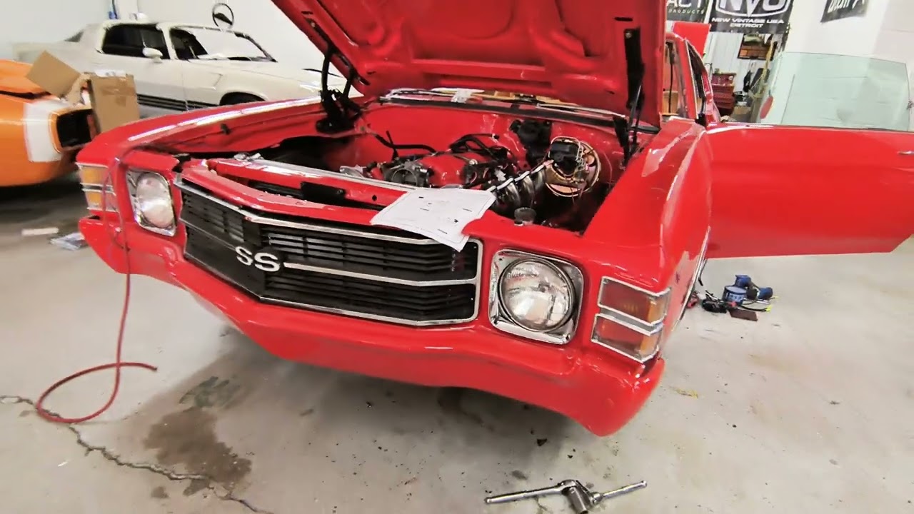 stitched by slick 71 Chevelle heartbreak kid looking good