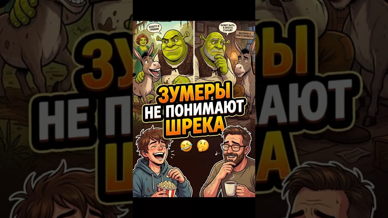 ШРЕК в 40 лет СМЕШНЕЕ, чем в 15 #Шрек #Shrek #Шрек2 #РазборШрека #Мультфильмы #Киноразбор #МультЭссе