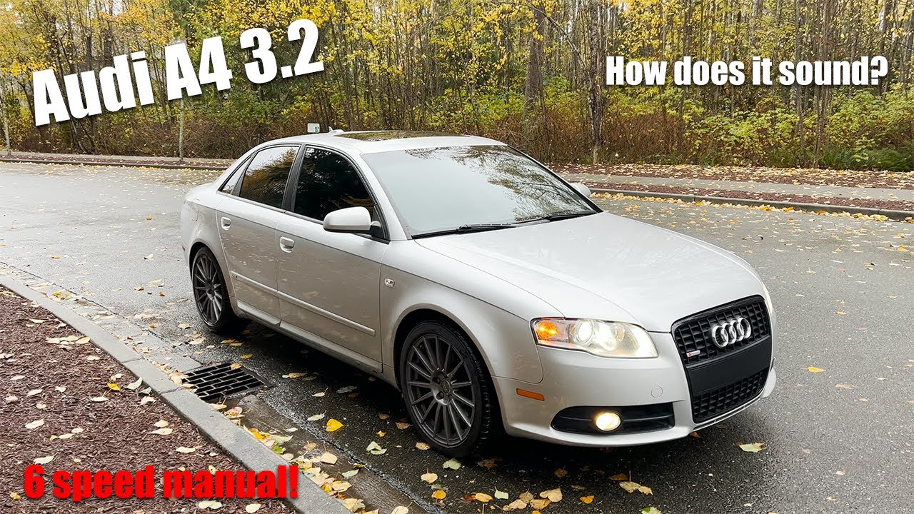Why YOU want an Audi A4 3.2