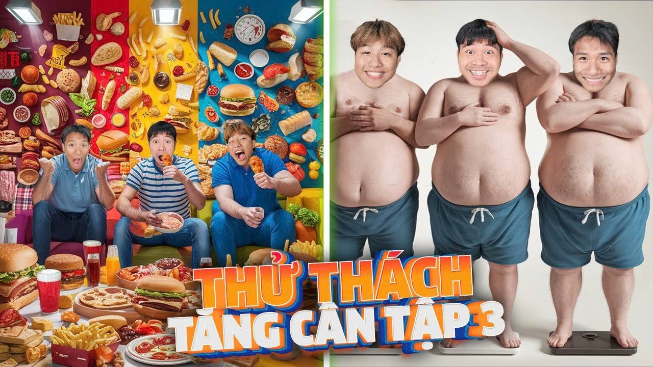 PHD - Tăng Cân Trong 24 Giờ - Tập 3 - 24 Hour Weight Gain Challenge