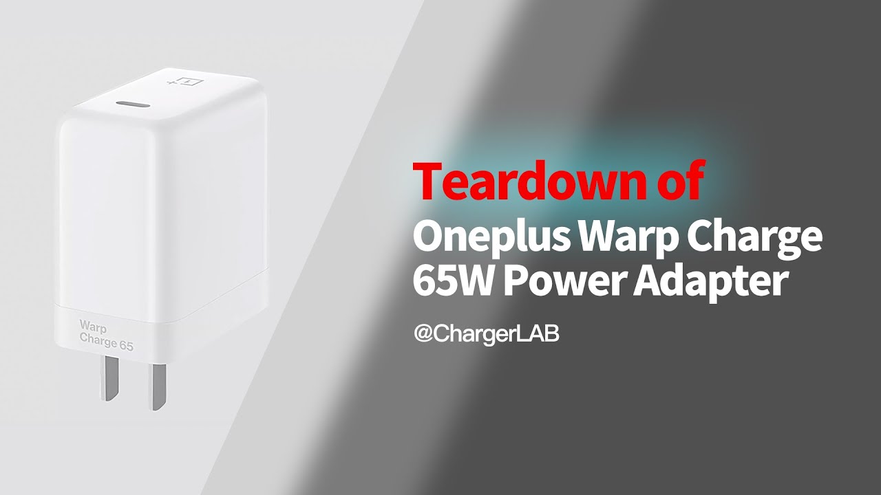 Teardown of Oneplus Warp Charge 65W Power Adapter