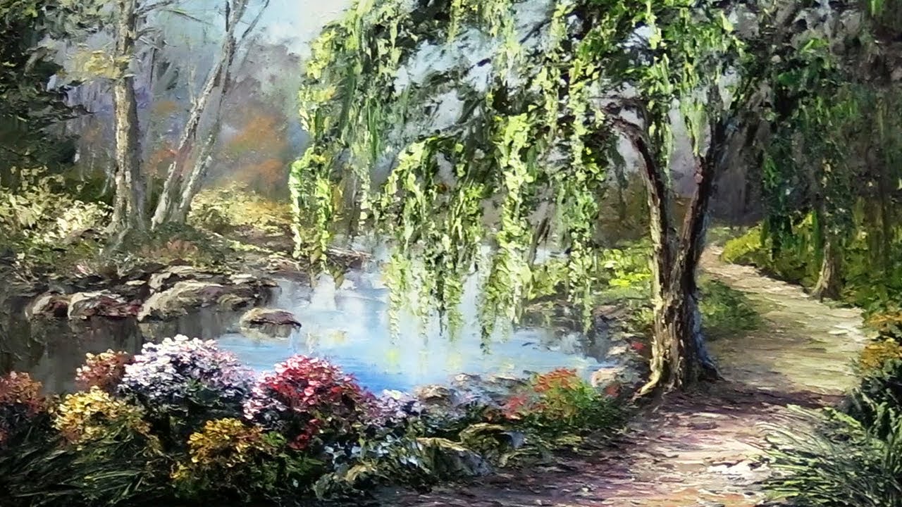 Мастихин «Ива» | Paint with Kevin ®