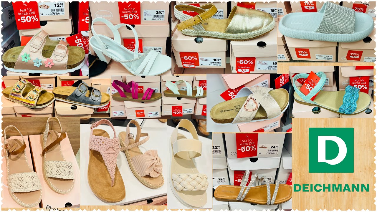 Deichmann 6 8 2025تخفيضات 😲خيالية في الأحذية في محل دايشمان 😍لا تفوتكم😱