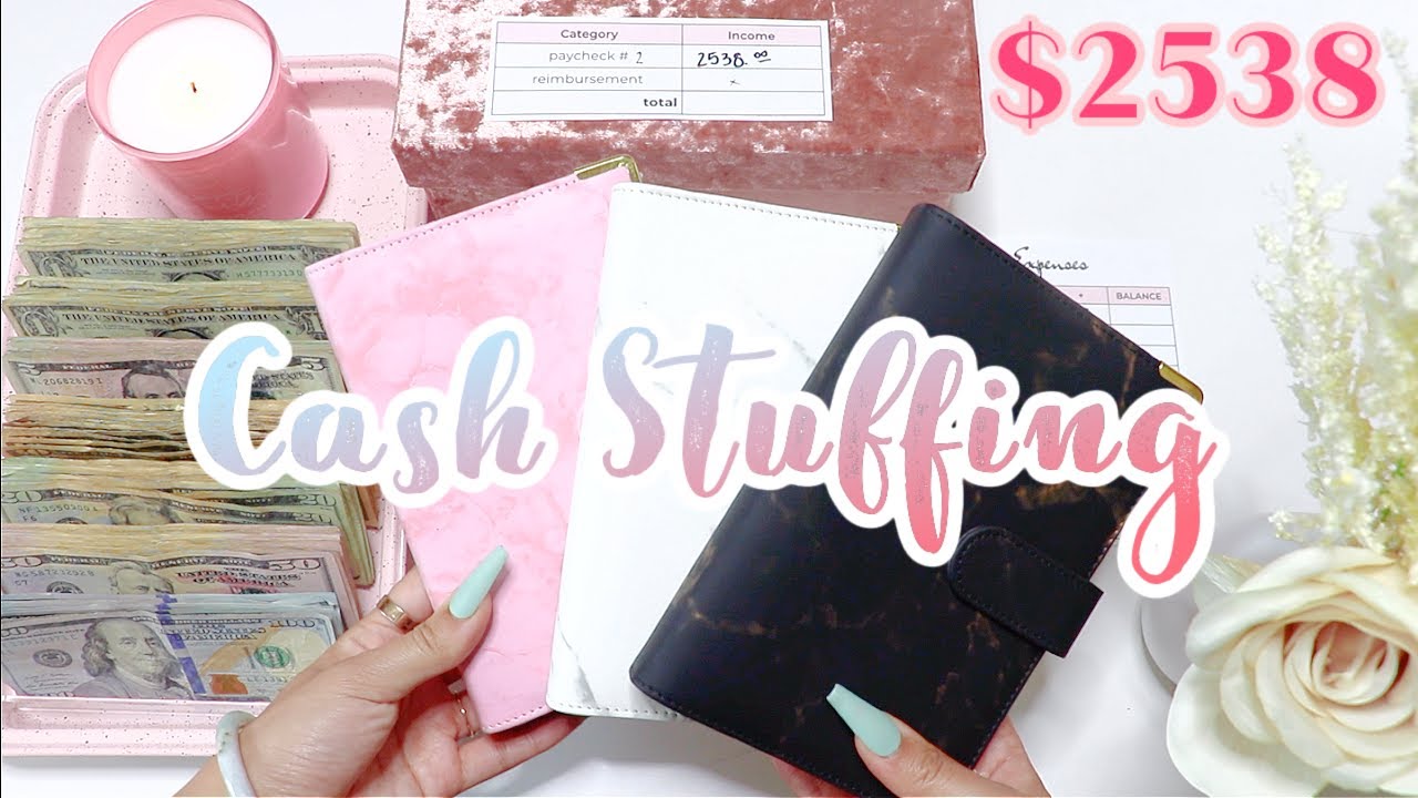 CASH STUFFING $2538 PT.2 ASMR | APRIL 2022 | BOSS UP BUDGETS