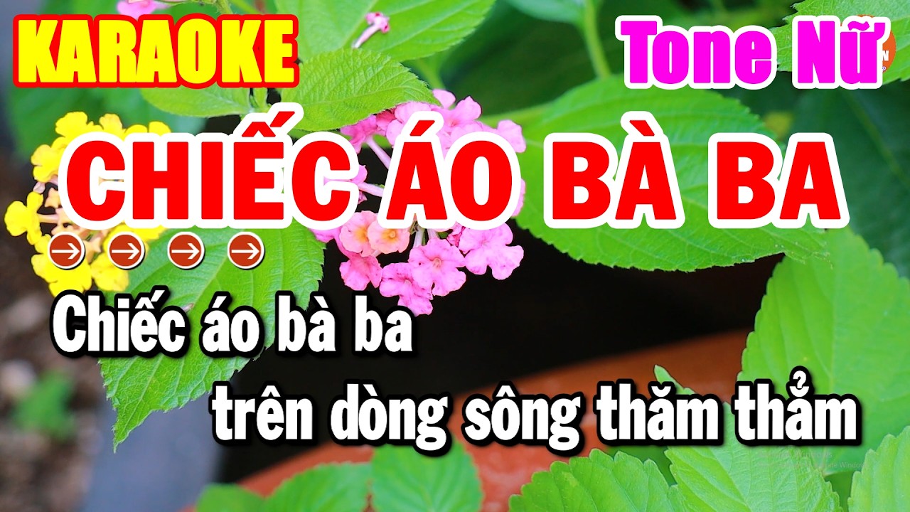 Karaoke Chiếc Áo Bà Ba Tone Nữ Nhạc Sống Chuẩn Trữ Tình Dễ Hát 2026 | Hải Tiên
