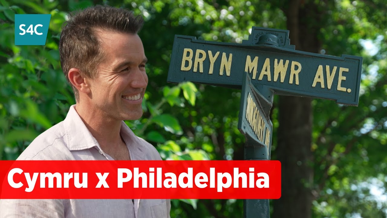 Rob McElhenney x Maxine Hughes | Enwau Llefydd Cymraeg yn Philadelphia | Welsh Place Names in Philly