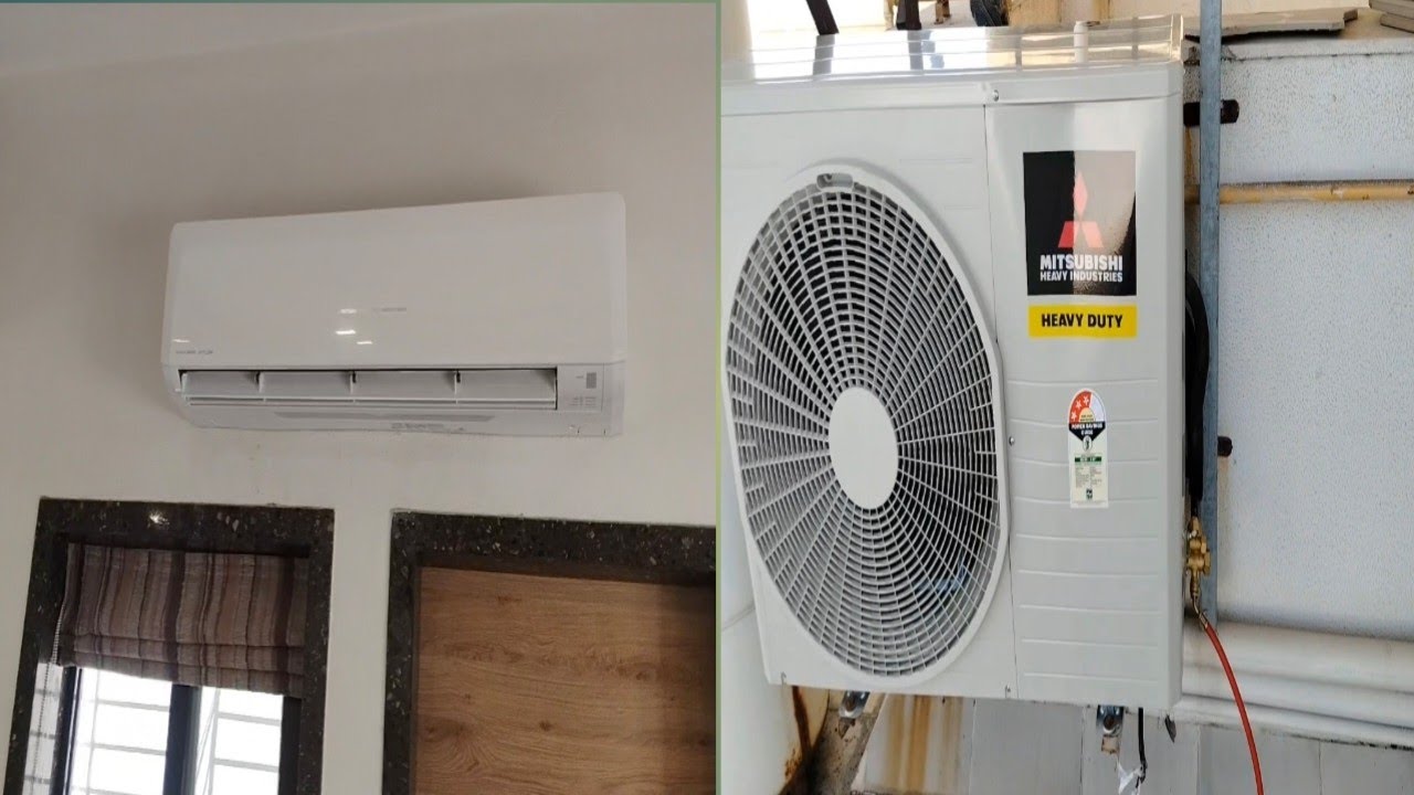 💪💪1.6 heavy duty AC install matr 2 ghante mai🛠️