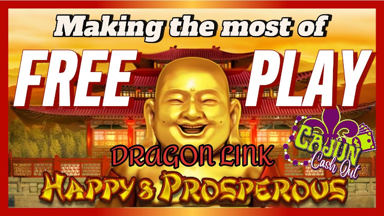 Using $50 Free Play on Dragon Link Happy & Prosperous! 🐉✨
