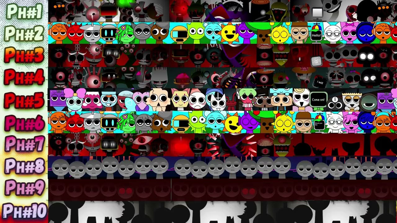Ranking Every Sprunki from Phase 1-10 This Got PERSONAL 💀#sprunki #incredibox #roblox #incrediboxmix