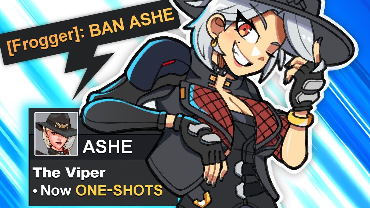 I made Overwatch REGRET buffing Ashe...
