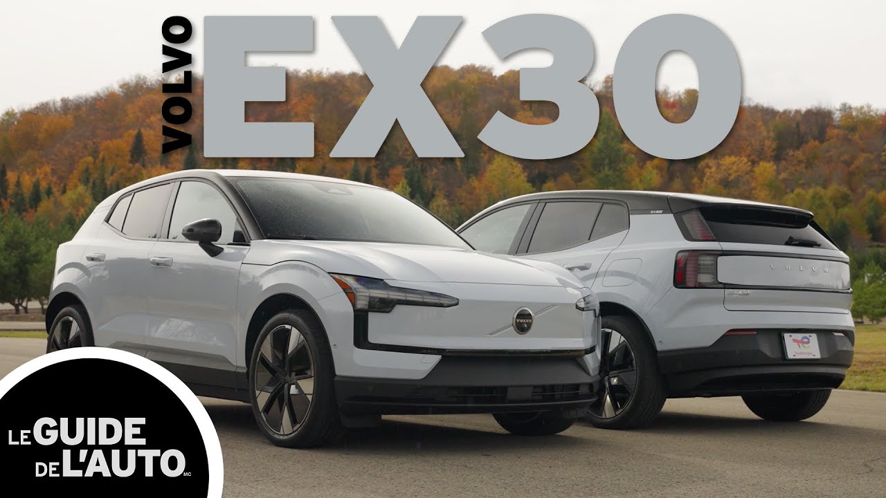 Volvo EX30 2025 - le plus petit VUS compact du marché !