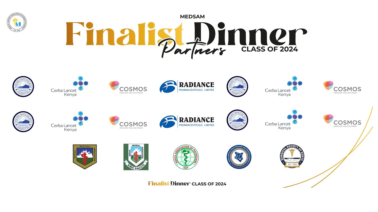 MEDSAM MBCHB CLASS OF 2024 FINALISTS' DINNER