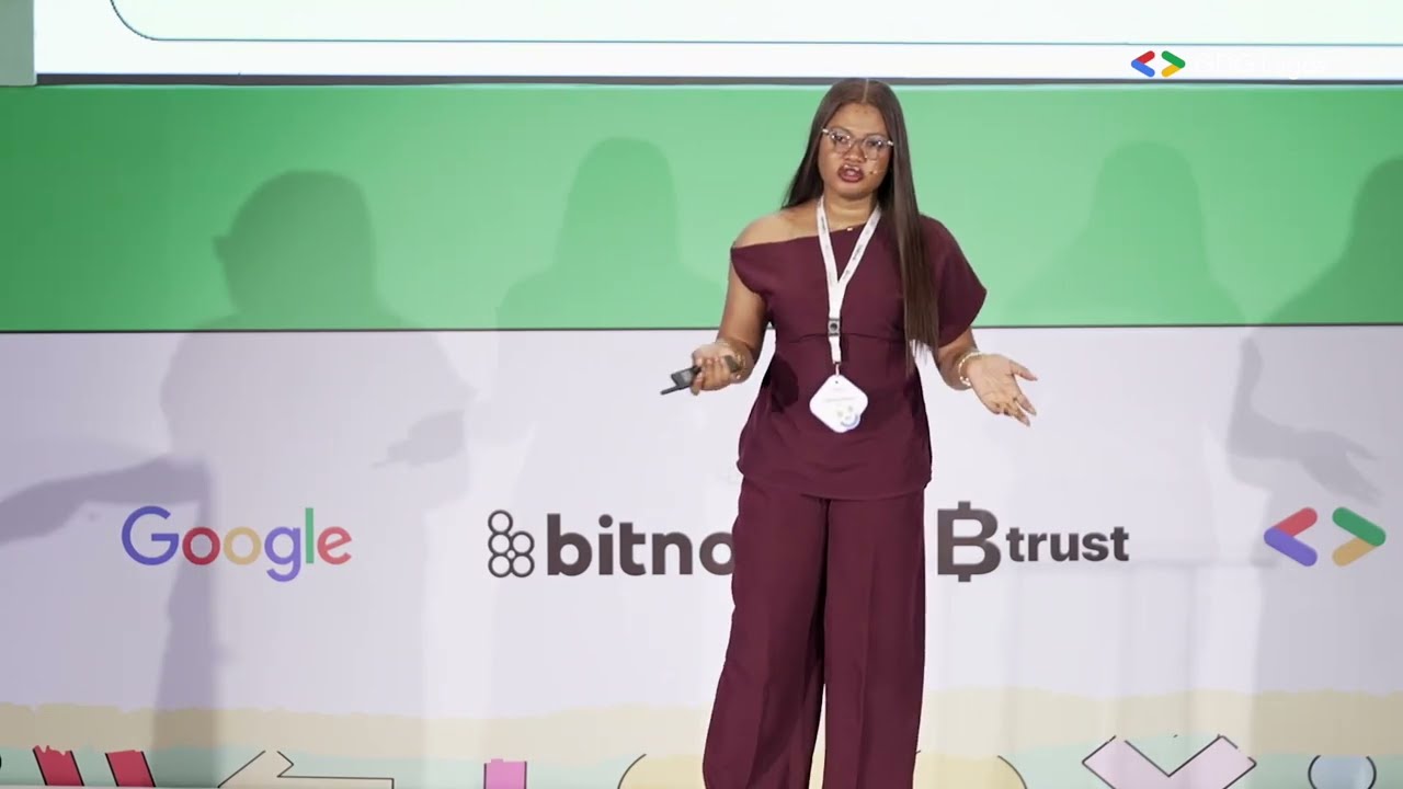 DevFest Lagos 2025: Designing for Trust in an AI-Driven World by Ololade Adesuyi