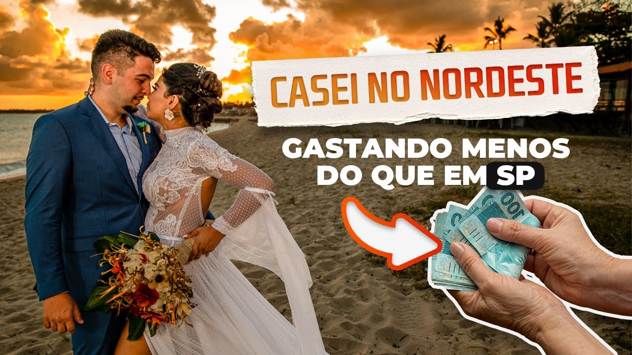 QUANTO É CASAR NA PRAIA EM PORTO DE GALINHAS - PE? | Gastei MENOS do que em SÃO PAULO!