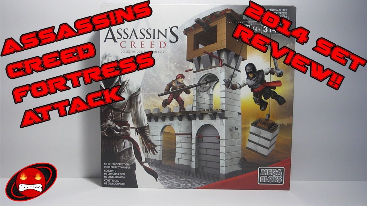 Assassins Creed Mega Bloks 2014 Fortress Attack review!!