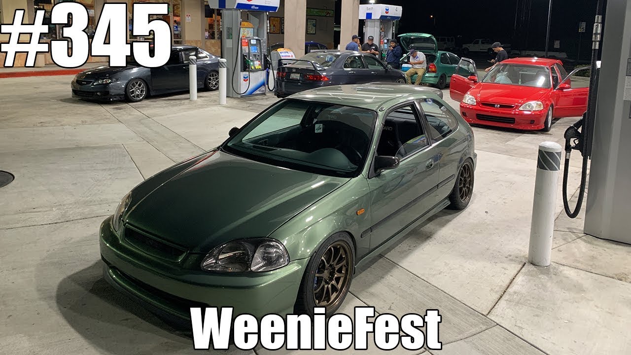 Taking my EK Hatch on a road trip to WeenieFest!