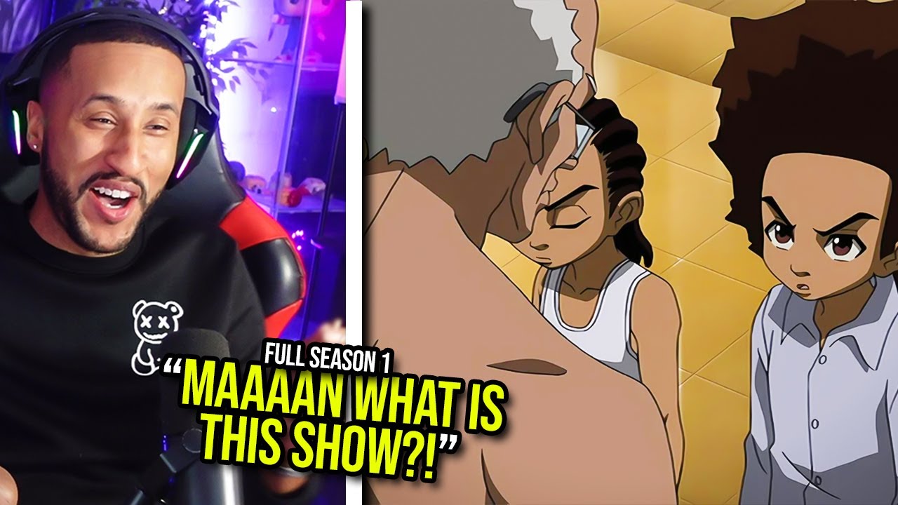 100% Genuine First Time Watching THE BOONDOCKS Season 1 (Full Binge)