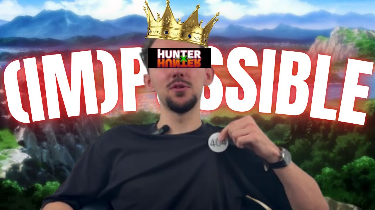 Le génie voulant recréer l'Examen Hunter (dans la vraie vie) !