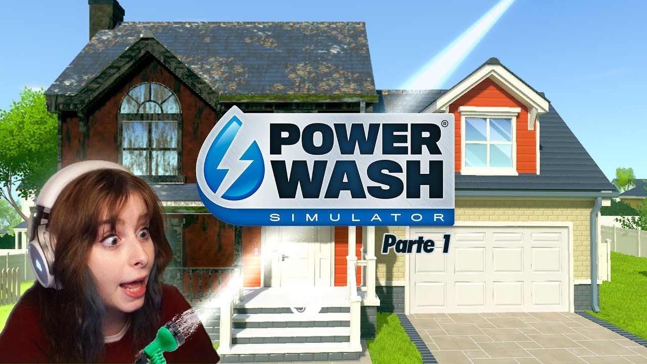 LIMPANDO COISINHAS COM A GIOPPO ~ Powerwash Simulator com Gioppo (Parte 1)