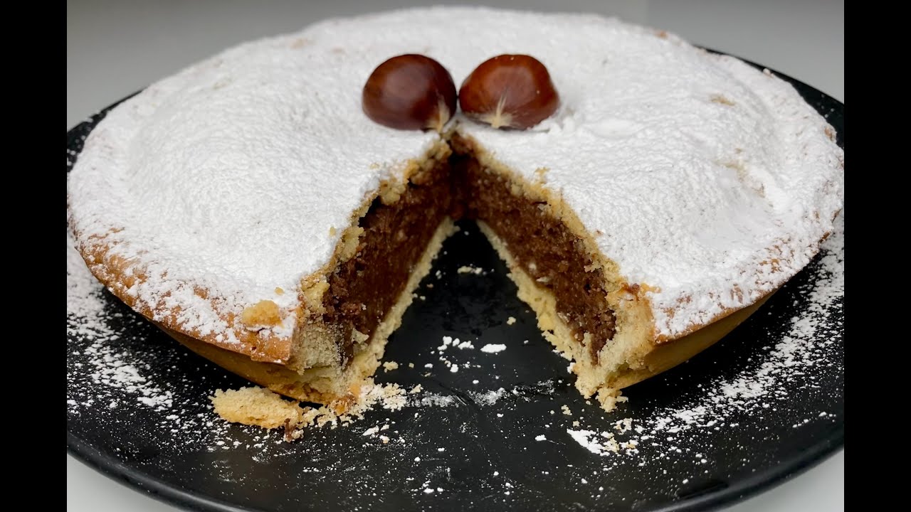 Abbiamo Fatto La Crostata Di Castagne e Cioccolato