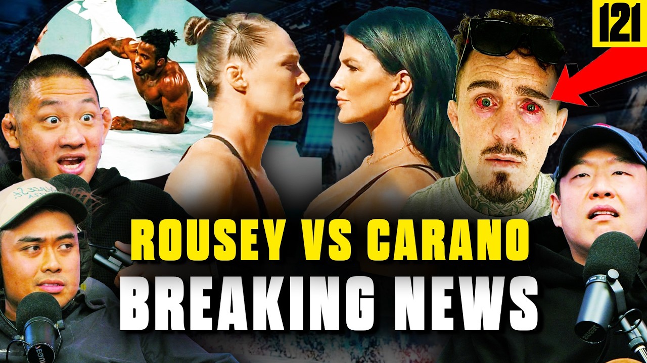 BREAKING: Ronda Rousey vs Gina Carano Is OFFICIAL & Aspinall's SHOCKING Eye Update - Ep 121