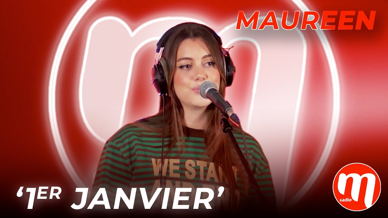 MAUREEN - '1ER JANVIER' [LIVE M RADIO]