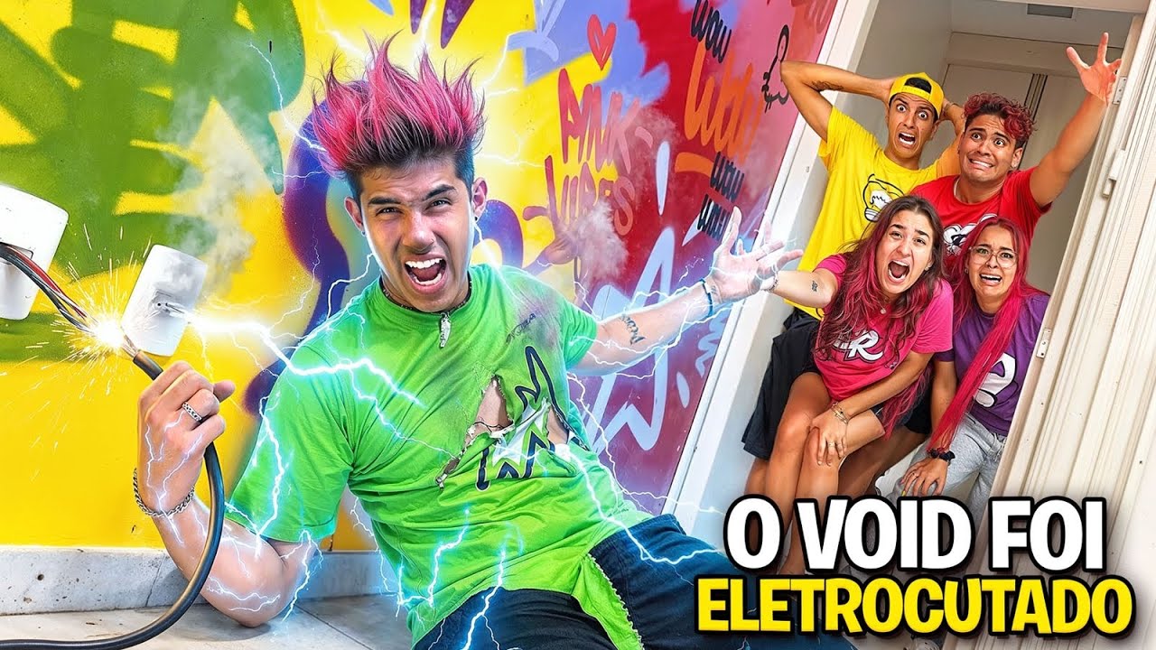 O VOID FOI ELETROCUTADO NA MANSÃO *Ele sobreviveu ?