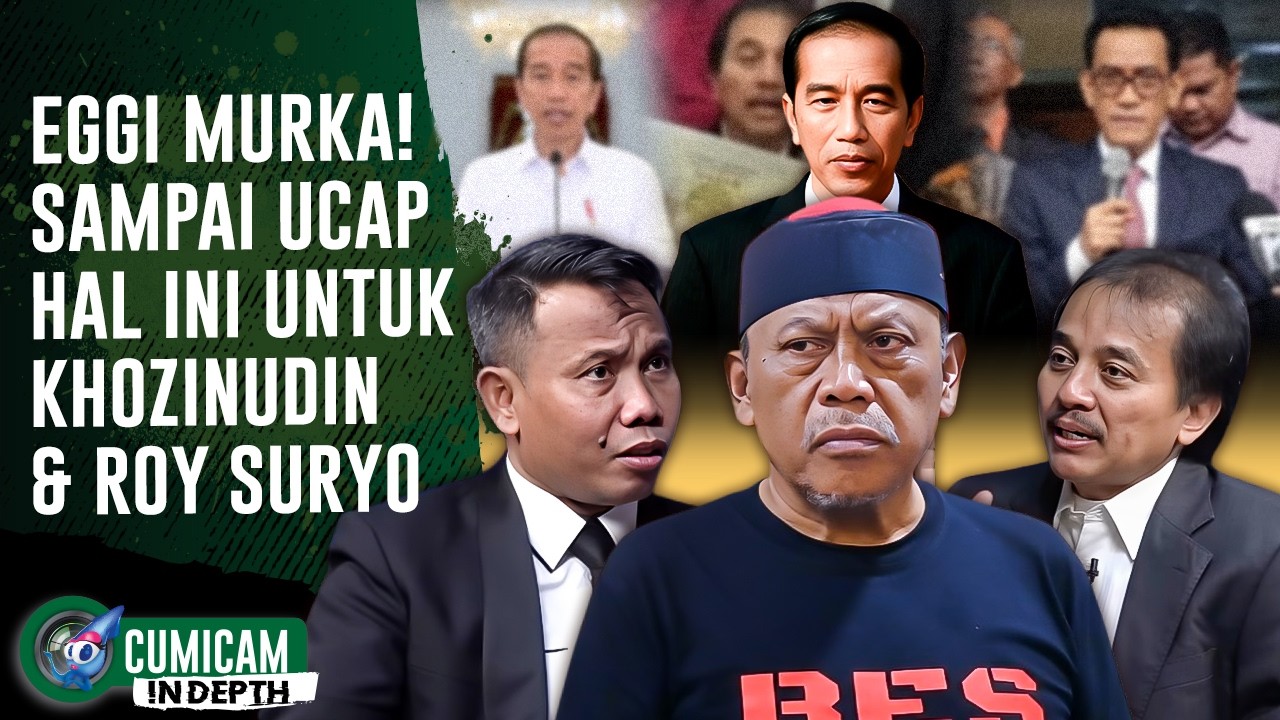 Terkuak! Alasan Dibalik Eggi Sudjana Polisikan Roy Suryo Dan Khozinudin | INDEPTH