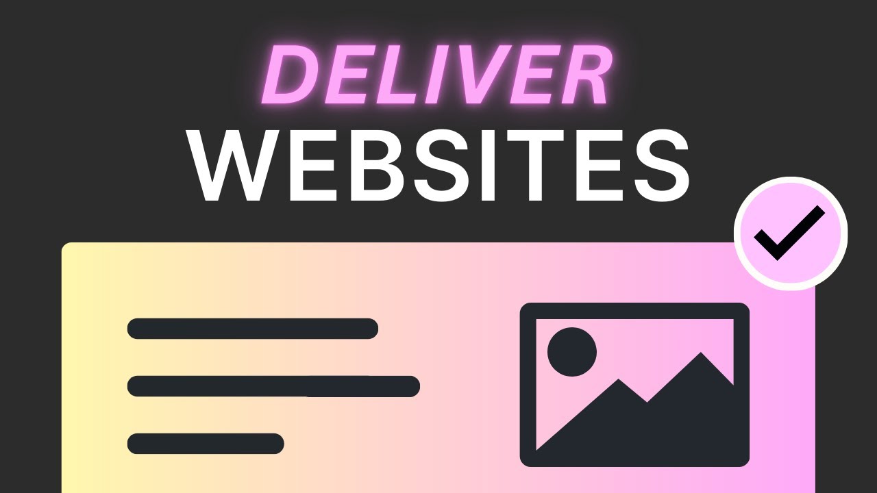 The Easy Way to Deliver Websites to Clients